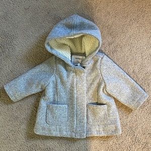 Wool baby coat